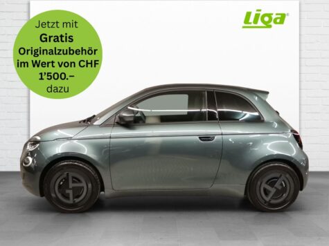 Fiat – 500 E Armani green