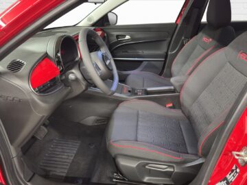 Fiat 600E Red