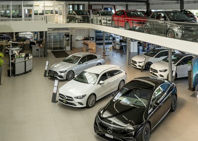 Showroom Mercedes-Benz, Fiat, Alfa Romeo, Jeep