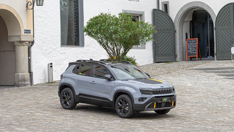 Der neue Jeep® Avenger 4xe – The North Face Edition
